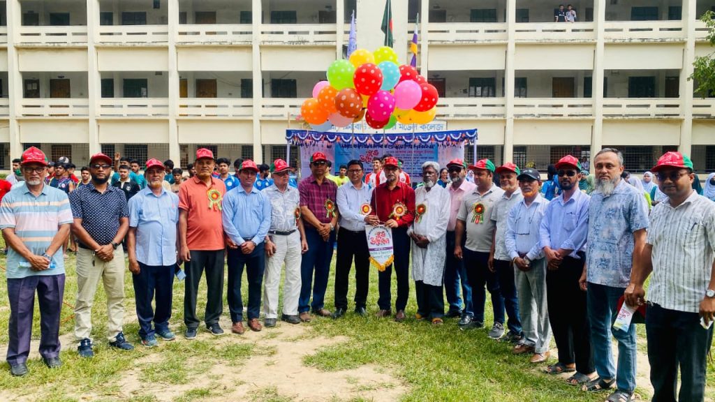 কুমিল্লা শিক্ষা বোর্ড আয়োজিত আন্তঃকলেজ ভলিবল প্রতিযোগিতার উদ্বোধনী অনুষ্ঠান