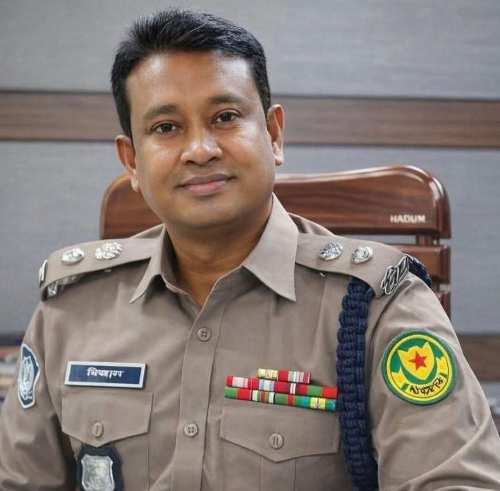 কিশোরগঞ্জে নতুন এসপি মোহাম্মদ মিজানুর রহমানের দায়িত্ব গ্রহণ