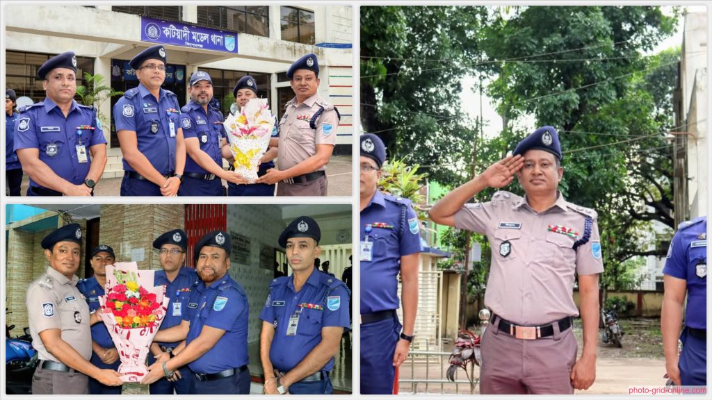 কিশোরগঞ্জে থানা ও পুলিশ ফাঁড়ি পরিদর্শন করছেন পুলিশ সুপার মোহাম্মদ মিজানুর রহমান